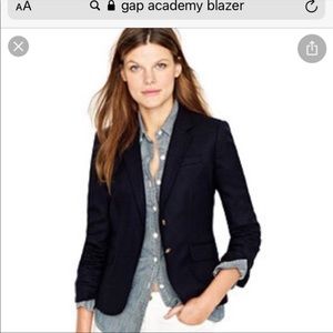 Navy blue GAP academy blazer.  Size 8.